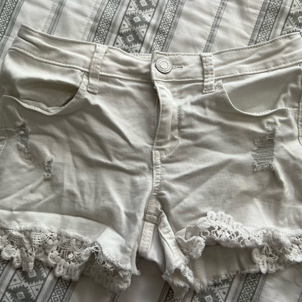 White girls jean shorts from kohls